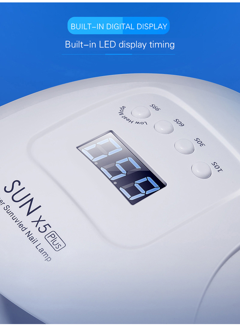 Nail Dryer Nails Lamp UV or Curing All Gel Nails Polish With Motion Sensing Manicure Pedicure Salon Beauty Tool Wholesale