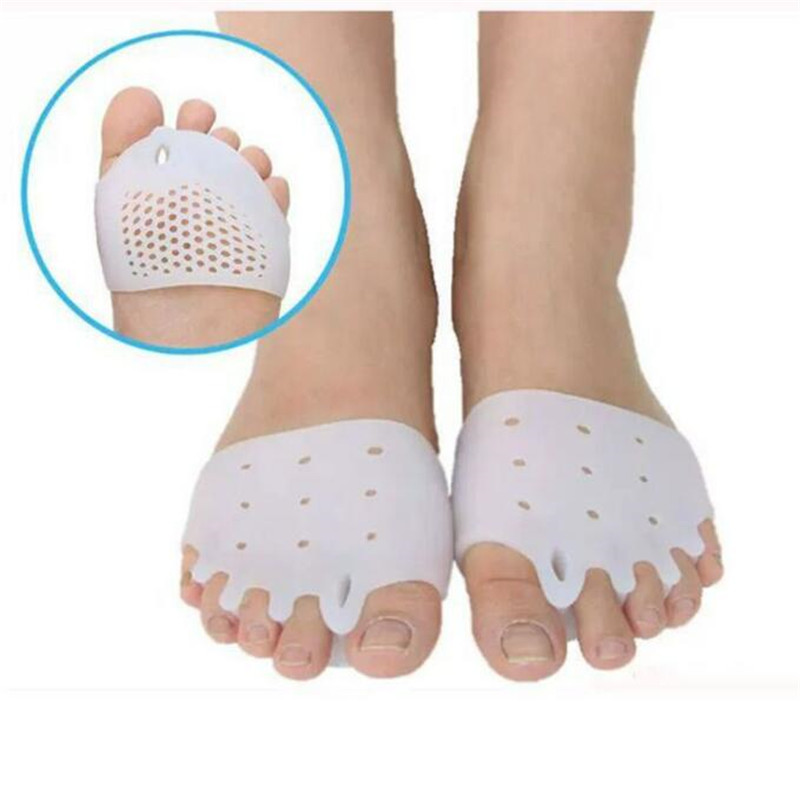 Silicone Insoles Forefoot Pads Toe Separator Pain Relief Shoes Insoles Toe Hallux Valgus Corrector Cushion Gel Protect Socks
Silicone Insoles Forefoot Pads Toe Separator Pain Relief Shoes Insoles Toe Hallux Valgus Corrector Cushion Gel Protect Socks