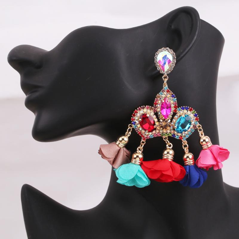 Dangle & Chandelier Elegant Flower Pendant Drop Earrings For Women Drown Fashion Exaggerated Metal Floral Statement Earring Jewelry
Dangle & Chandelier Elegant Flower Pendant Drop Earrings For Women Drown Fashion Exaggerated Metal Floral Statement Earring Jewelry