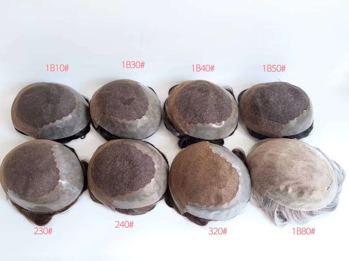 Q6 Toupee For Men Lace & PU Base Human Hair Replacement System Unit 6" Male Hair Prosthesis