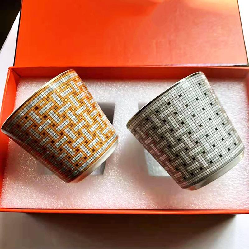 Mugs 2pcs High Quality Gold Bone China Coffee Mug Afternoon Tea Cup Ceramic Gift Box Mosaic Water Breakfast Milk CupMugs
Mugs 2pcs High Quality Gold Bone China Coffee Mug Afternoon Tea Cup Ceramic Gift Box Mosaic Water Breakfast Milk CupMugs