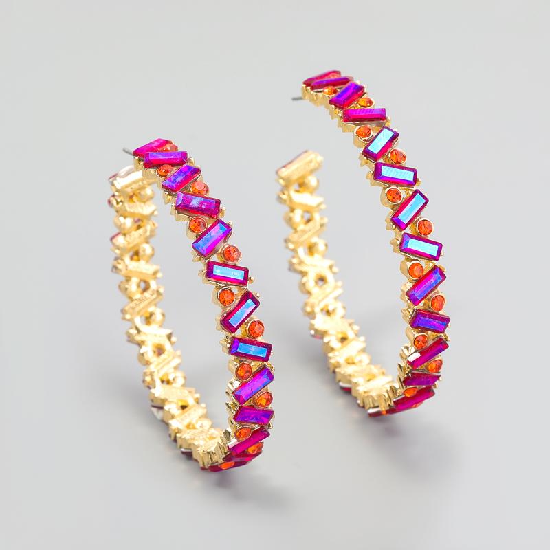 Hoop & Huggie Trend Multicolor Rhinestone Women's Earrings Dinner Party Fashion Statement Jewelry AccessoriesHoop
Hoop & Huggie Trend Multicolor Rhinestone Women's Earrings Dinner Party Fashion Statement Jewelry AccessoriesHoop