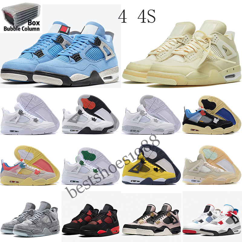 OG Basketball Shoes Jump man 4 Men Women Sail 4s Union Cactus Jack Black Cat Neon Sneakers Trainers Size 36-47, Color 14
OG Basketball Shoes Jump man 4 Men Women Sail 4s Union Cactus Jack Black Cat Neon Sneakers Trainers Size 36-47, Color 14