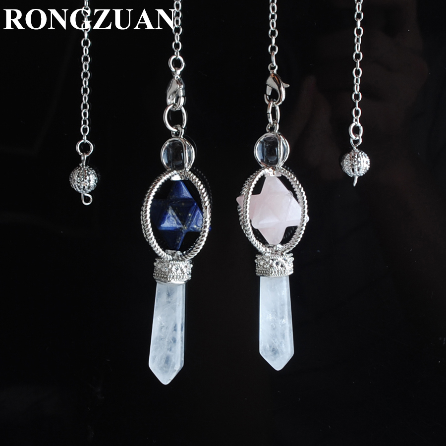 Natural Stone Pendants Pendule Merkaba Dowsing Reiki Amulet Healing Pendulum Chain For Radiesthesia Quartz Crystal Amethyst Opal Labradorite Lapis Lazuli DBN385
Natural Stone Pendants Pendule Merkaba Dowsing Reiki Amulet Healing Pendulum Chain For Radiesthesia Quartz Crystal Amethyst Opal Labradorite Lapis Lazuli DBN385
