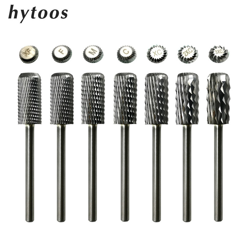 HYTOOS Barrel Carbide Nail Drill Bit Rotary Burrs Reversed Chip Removal Bits Milling Cutter For Manicure Nails Accessories Tool 220518
HYTOOS Barrel Carbide Nail Drill Bit Rotary Burrs Reversed Chip Removal Bits Milling Cutter For Manicure Nails Accessories Tool 220518