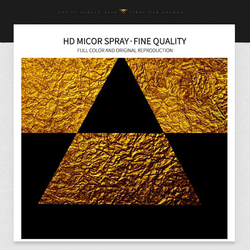 Modern Abstract Art Black And Gold Canvas Painting Print Nordic Poster Wall Art Picture For Living Room Home Decoration Decor