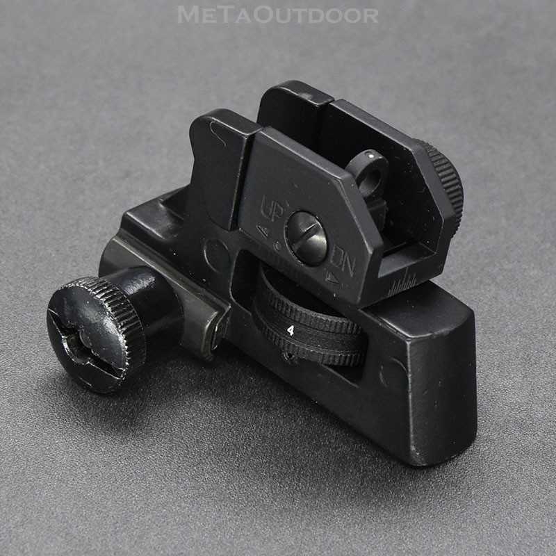 Adjustable Up Down Left Right Rear Collimation Doors Sight With Picatinny Weaver Rail Mount Base
Adjustable Up Down Left Right Rear Collimation Doors Sight With Picatinny Weaver Rail Mount Base