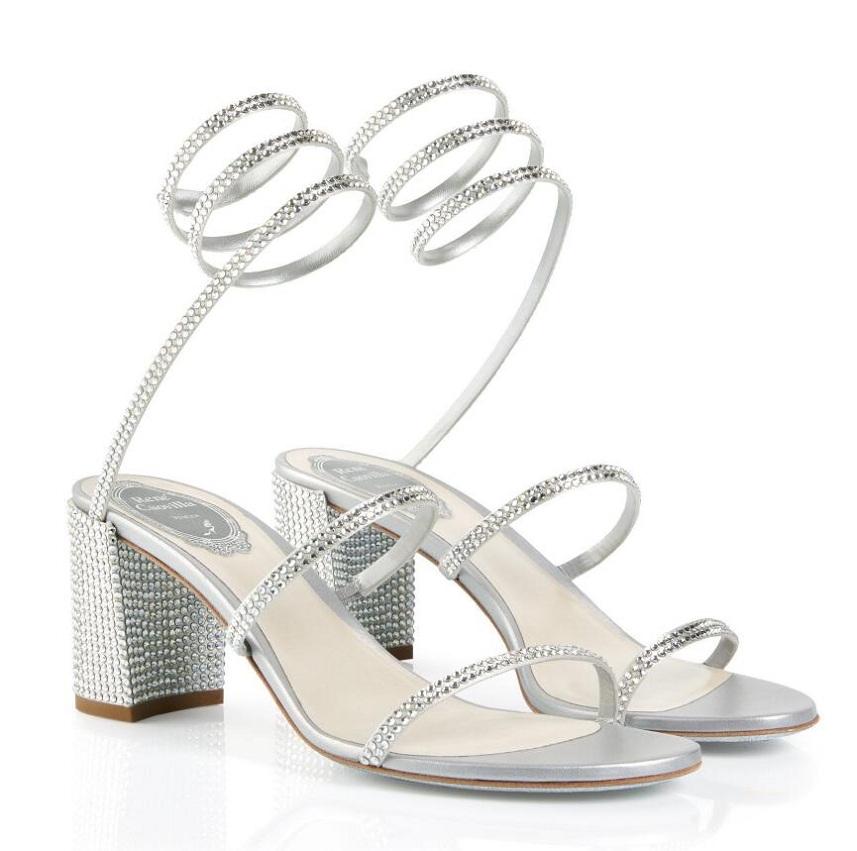 Summer Fashion Brands Cleo Sandals Shoes Elegant Women Bridals Wedding High Heels Lady Pumps Crystal Strappy Gladiator Sandalias With Box EU 35-43
Summer Fashion Brands Cleo Sandals Shoes Elegant Women Bridals Wedding High Heels Lady Pumps Crystal Strappy Gladiator Sandalias With Box EU 35-43