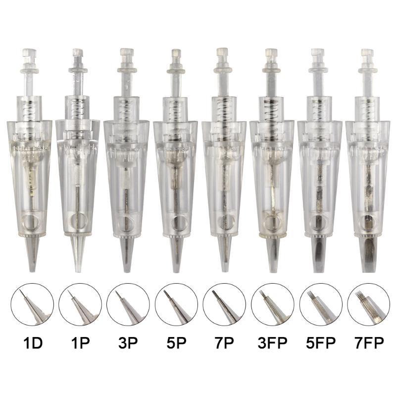 Tattoo Needles 100PCS Bayonet Cartridge Needle 1D 1R 2R 3R 3F 5R 5F 7R 7F For Micropigmentation Device Permanent Makeup Eyebrow Lip Pen
Tattoo Needles 100PCS Bayonet Cartridge Needle 1D 1R 2R 3R 3F 5R 5F 7R 7F For Micropigmentation Device Permanent Makeup Eyebrow Lip Pen