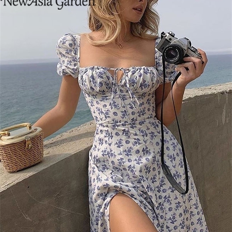 Asia Floral Print Dress Sweet Square Neck Puff Sleeve Side Spilt Drawstring Maxi Dresses for Women Party Chic Casual Outfits 220402, Wine
Asia Floral Print Dress Sweet Square Neck Puff Sleeve Side Spilt Drawstring Maxi Dresses for Women Party Chic Casual Outfits 220402, Wine