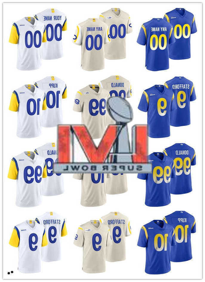 Football Jerseys custom Los Angeles''Rams''99 Aaron Donald 10 DeSean Jackson, Color
Football Jerseys custom Los Angeles''Rams''99 Aaron Donald 10 DeSean Jackson, Color