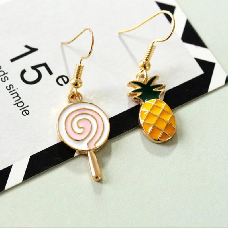 Dangle & Chandelier Fashion Cool Lollipop Pineapple Pendant Earrings Exaggerated Personality Earring For Women Party Gifts Classic Trendy
Dangle & Chandelier Fashion Cool Lollipop Pineapple Pendant Earrings Exaggerated Personality Earring For Women Party Gifts Classic Trendy
