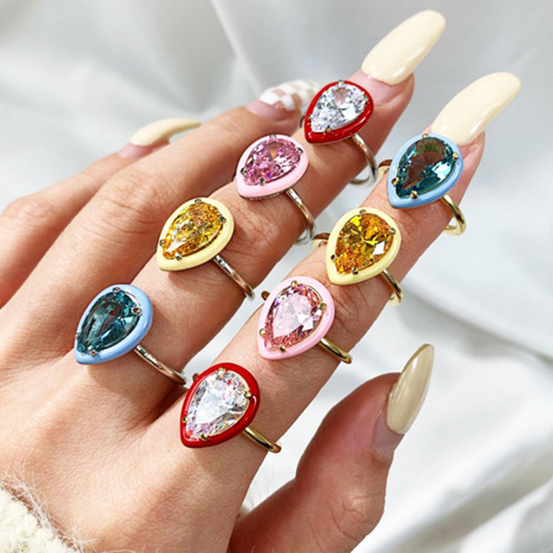 Sparkling designer ring Real 925 Sterling Silver Heart Water Drop Pink White 5A Cubic Zirconia gold ring for woman teen girls friend Rings Jewelry Gift Size 6-9 With Box
Sparkling designer ring Real 925 Sterling Silver Heart Water Drop Pink White 5A Cubic Zirconia gold ring for woman teen girls friend Rings Jewelry Gift Size 6-9 With Box