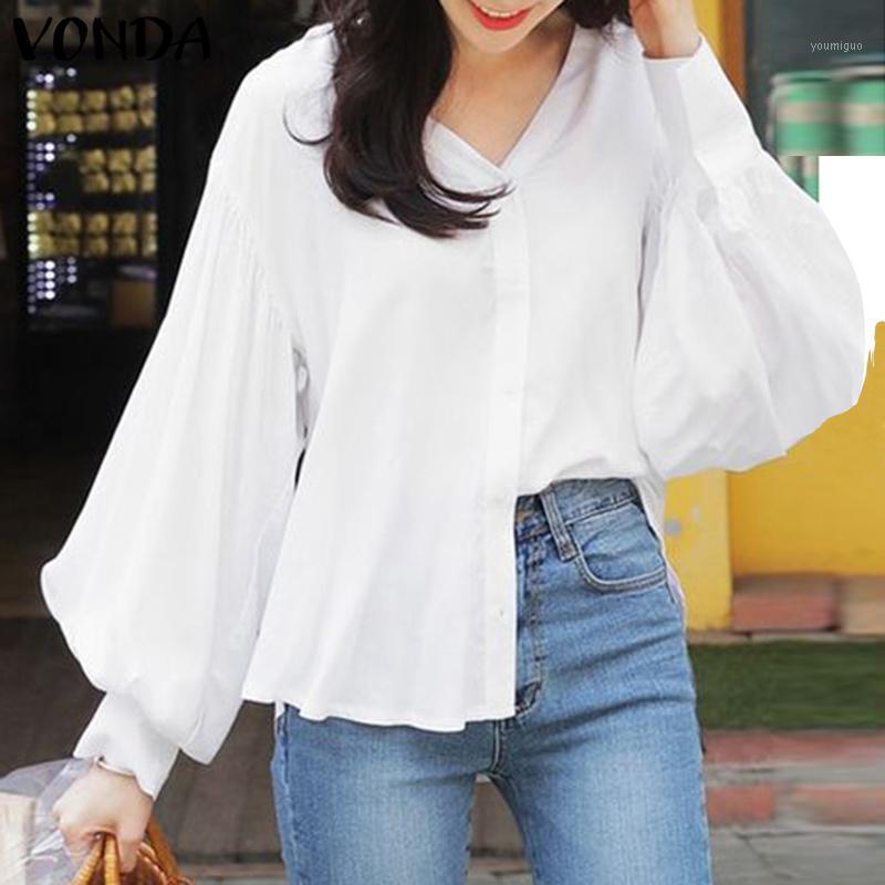 Women's Blouses & Shirts VONDA 2022 Women Sexy V Neck Long Sleeve Solid Party Loose OL Office Blusas Ladies Tops S-5XL Oversized, Black
Women's Blouses & Shirts VONDA 2022 Women Sexy V Neck Long Sleeve Solid Party Loose OL Office Blusas Ladies Tops S-5XL Oversized, Black