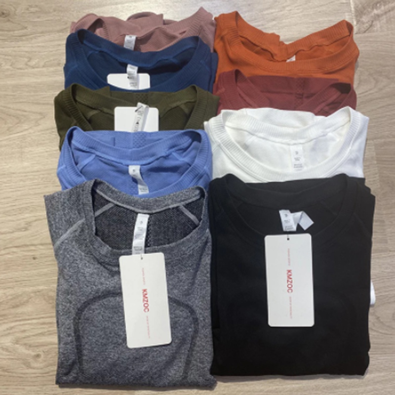 Lulu Long Sleeve Yoga Outfits Top Women Solid Quick Dry Breathable Yoga Shirt Sports Workout Gym Tees T-Shirt Female Outdoor Athletic, 05
Lulu Long Sleeve Yoga Outfits Top Women Solid Quick Dry Breathable Yoga Shirt Sports Workout Gym Tees T-Shirt Female Outdoor Athletic, 05