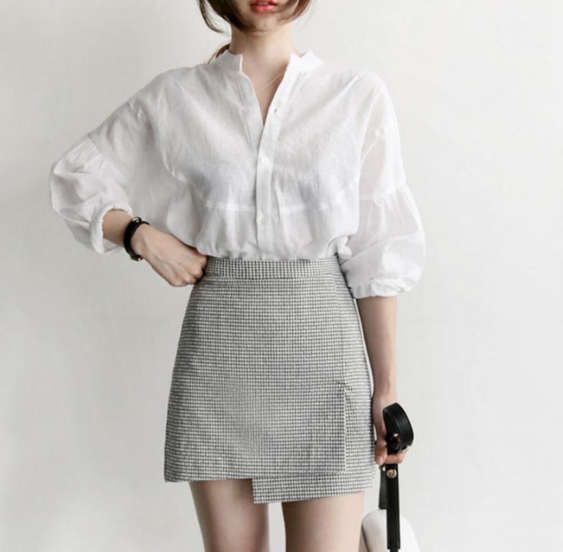Fall 2022 Puff Sleeves White Blouse Womens Casual Loose Mid Sleeve V Neck Shirts Ladies Office Solid Fashion Blouses Women's &
Fall 2022 Puff Sleeves White Blouse Womens Casual Loose Mid Sleeve V Neck Shirts Ladies Office Solid Fashion Blouses Women's &