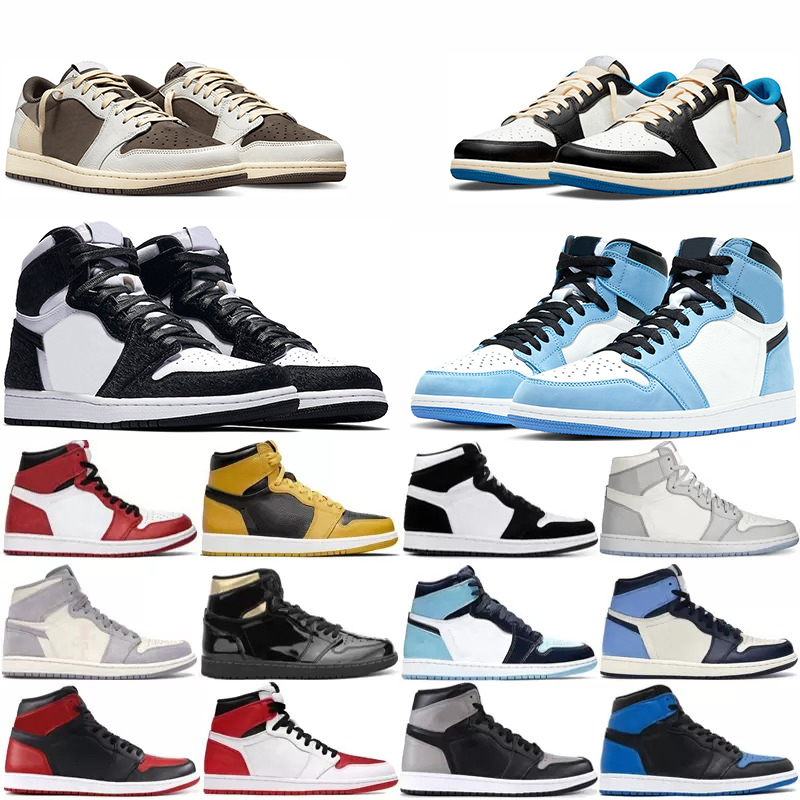 OG Jumpman 1 basketball shoes 1s travis scotts lows Reverse Mocha Men Women Sneakers Bred Panda Chicago Shattered Backboard Obsidian UNC, 46 
OG Jumpman 1 basketball shoes 1s travis scotts lows Reverse Mocha Men Women Sneakers Bred Panda Chicago Shattered Backboard Obsidian UNC, 46
