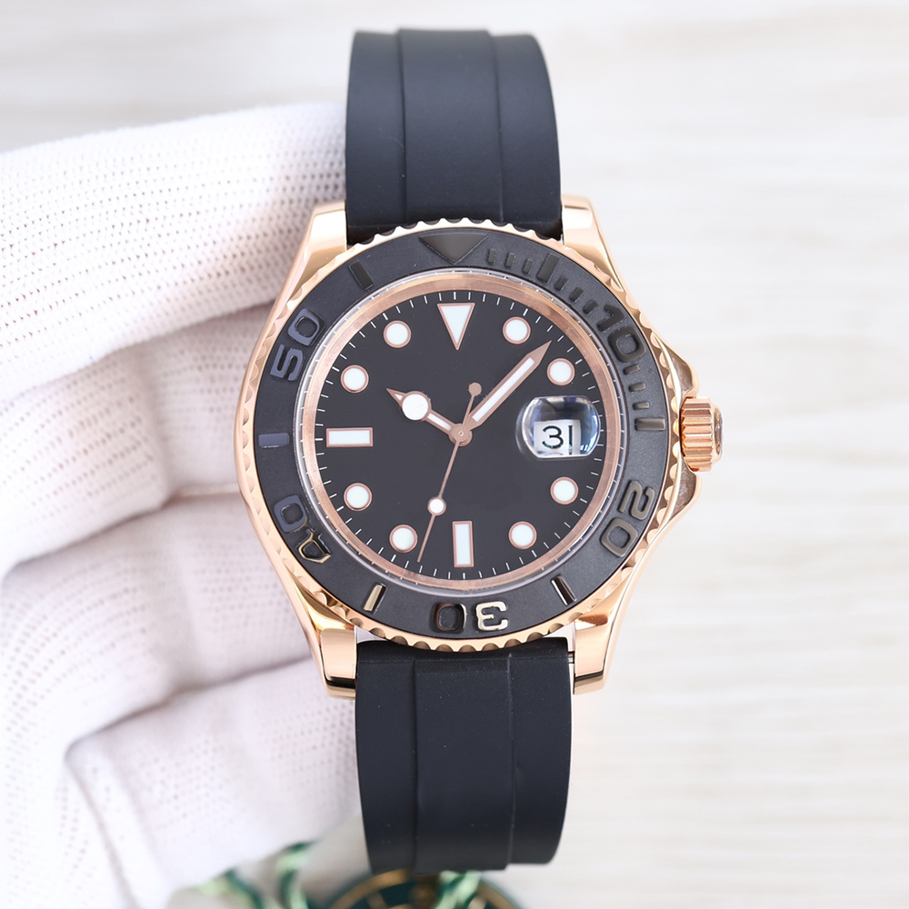 Mens Watch Automatic Mechanical Watches Business WristWatches Ceramic Case Stainless Steel Strap Sapphire Montre de luxe 40MM, Color 1
Mens Watch Automatic Mechanical Watches Business WristWatches Ceramic Case Stainless Steel Strap Sapphire Montre de luxe 40MM, Color 1