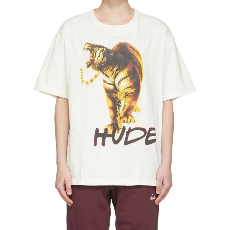 22SS USA Tiger Print Tee Design T shirt High Street Spring Summer fashion Skateboard Men Tshirt, White
22SS USA Tiger Print Tee Design T shirt High Street Spring Summer fashion Skateboard Men Tshirt, White