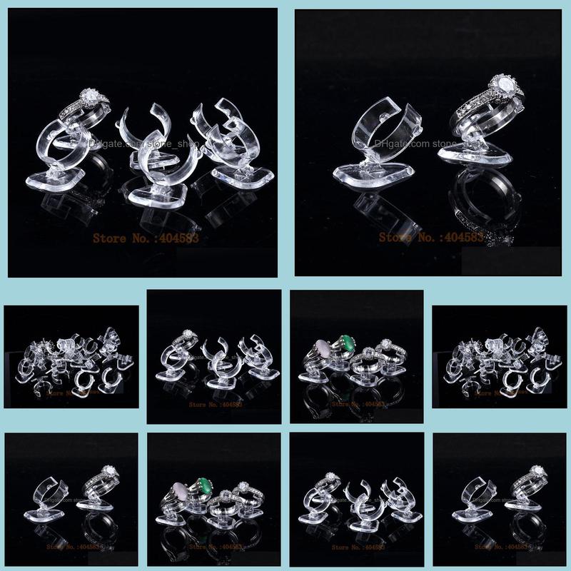 Jewelry Stand Packaging Display 100 Pcs Clear View Elastic-C Circle Plastic Ring Holder Rack Tabletop Decoration Mx200810 Drop Delivery 20
Jewelry Stand Packaging Display 100 Pcs Clear View Elastic-C Circle Plastic Ring Holder Rack Tabletop Decoration Mx200810 Drop Delivery 20