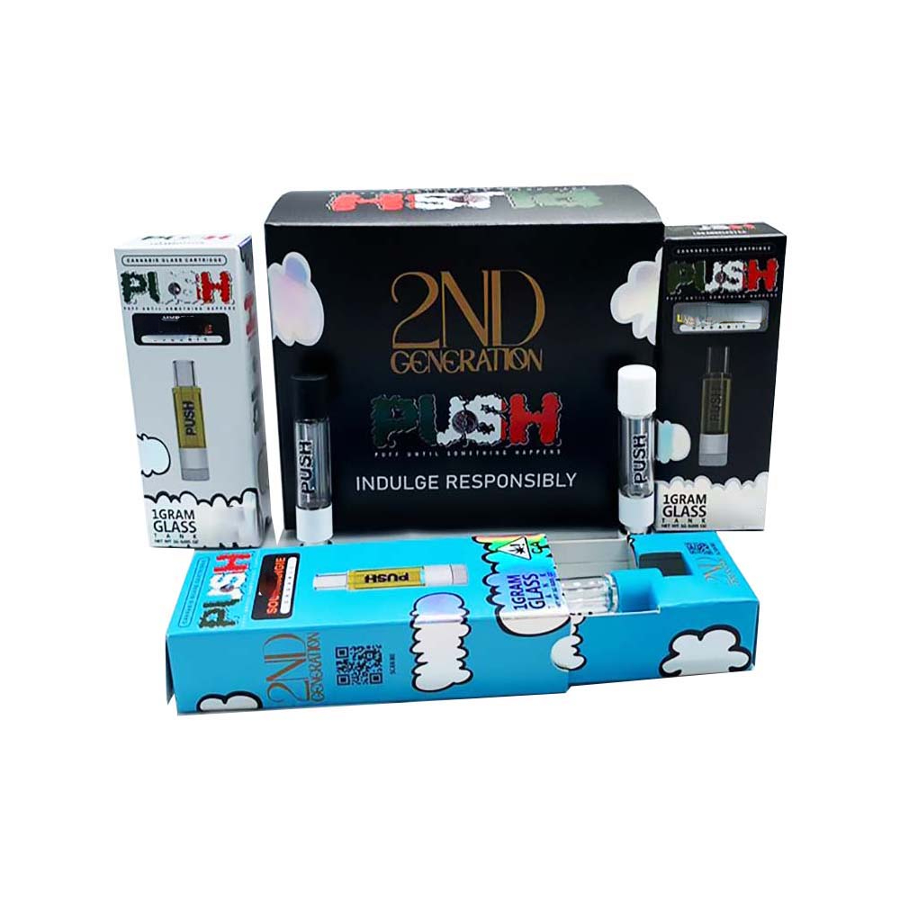 New PUSH GLASS Vape Atomizers E Cigarettes Cartridges Ceramic Coil 1.0ml Carts with Packaging Box Fit 510 Thread Thick Oil E-Cig Vaporizer Vape Pen Battery
New PUSH GLASS Vape Atomizers E Cigarettes Cartridges Ceramic Coil 1.0ml Carts with Packaging Box Fit 510 Thread Thick Oil E-Cig Vaporizer Vape Pen Battery