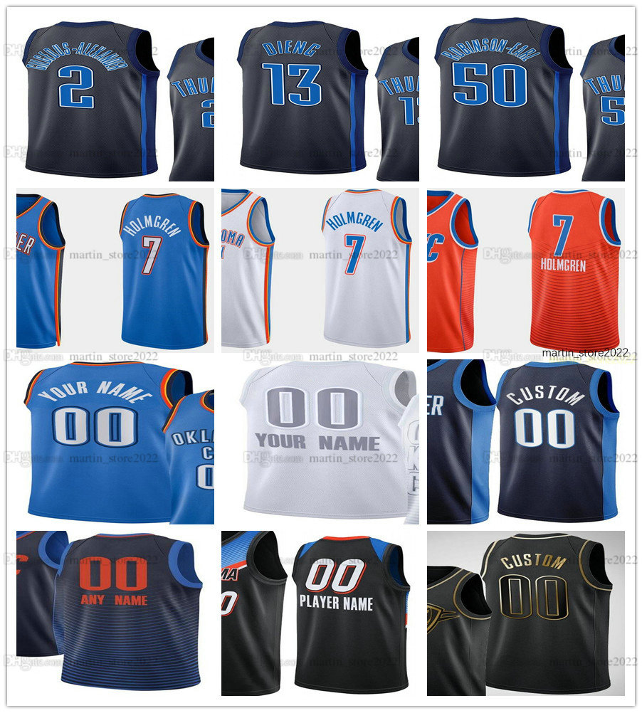 2022 Draft Pick Basketball 7 Chet Holmgren Jerseys 8 Jalen Williams 6 Jaylin Williams 13 Ousmane Dieng Men City Navy Blue White Orange
2022 Draft Pick Basketball 7 Chet Holmgren Jerseys 8 Jalen Williams 6 Jaylin Williams 13 Ousmane Dieng Men City Navy Blue White Orange