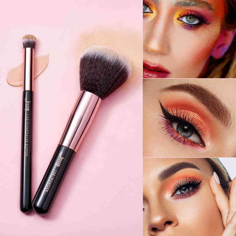 NXY Makeup Brushes Jessup Set Rose Gold Black Foundation Powder Eyeshadow Liner Brush Blending Highlighter Brocha Maquillaje 6 25pcs 0406