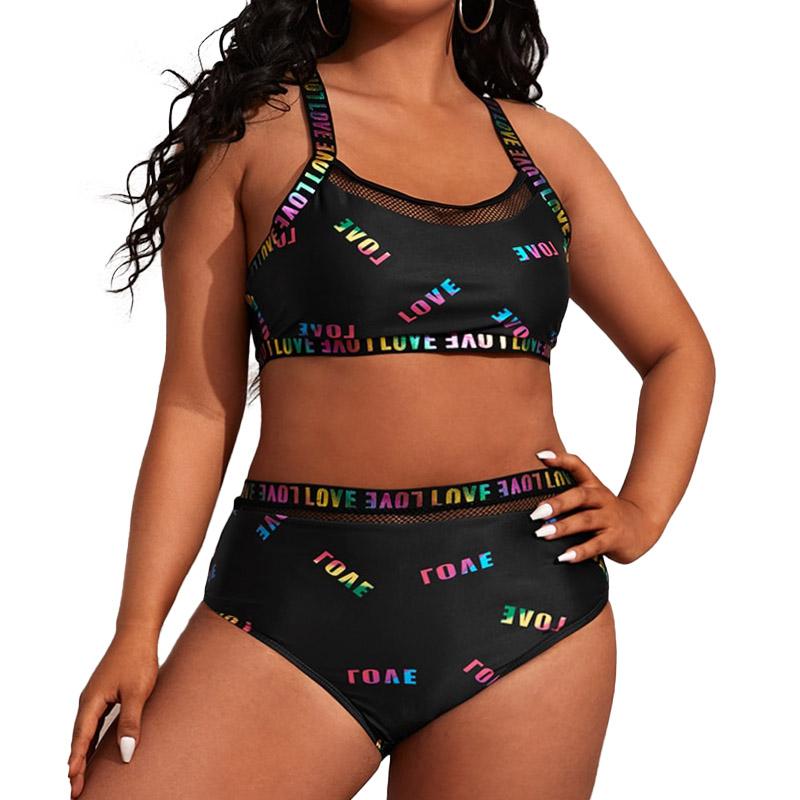 Women's Swimwear Bandage Bikini 2022 Women Large Size Swimsuit High Waist Push Up Plus Black Female Beach Wear Bathing Suit 4XL
Women's Swimwear Bandage Bikini 2022 Women Large Size Swimsuit High Waist Push Up Plus Black Female Beach Wear Bathing Suit 4XL
