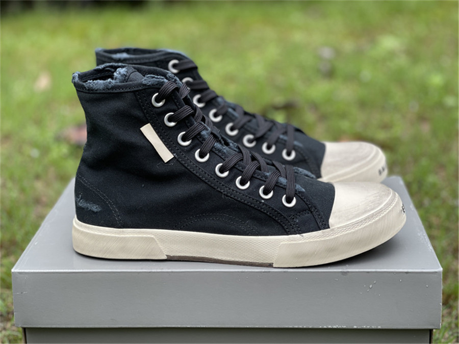 Men's Paris High Top Sneaker Black Red White Destroyed Cotton Rubber Sole Washed Effect Casual Canvas Shoes Outdoor Sports Sneakers 36-45, Customize
Men's Paris High Top Sneaker Black Red White Destroyed Cotton Rubber Sole Washed Effect Casual Canvas Shoes Outdoor Sports Sneakers 36-45, Customize