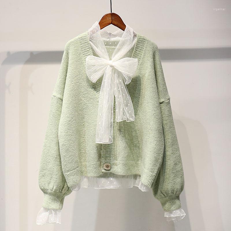 Women's Knits & Tees Woman Kawaii Short Cardigan Sweater Jacket 2022 Autumn Green Pink Beige Solid Color Outwear Thin Tops Soft Mohair Sweat
Women's Knits & Tees Woman Kawaii Short Cardigan Sweater Jacket 2022 Autumn Green Pink Beige Solid Color Outwear Thin Tops Soft Mohair Sweat