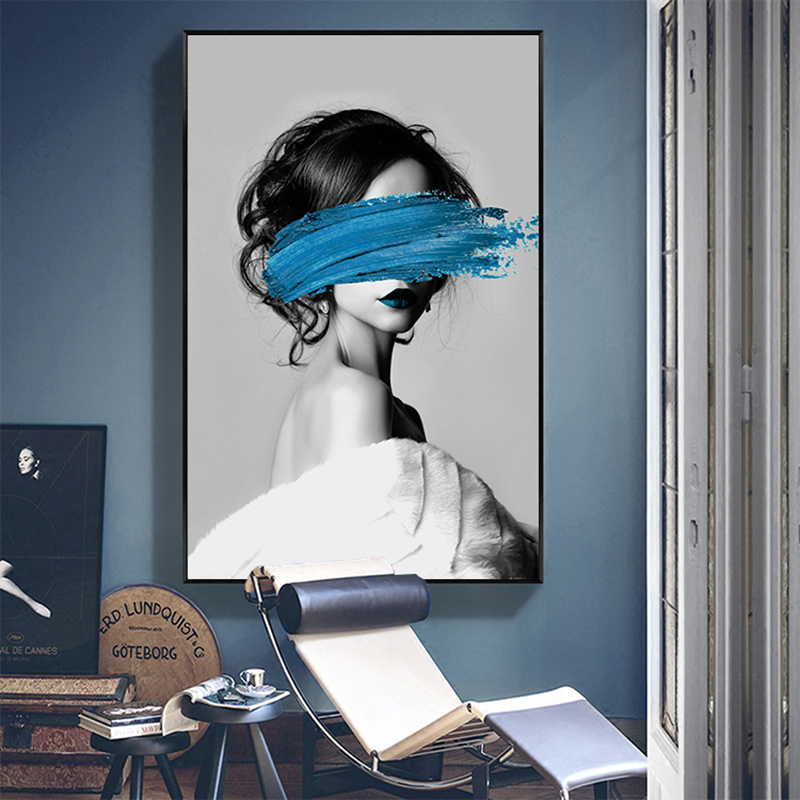 RELIABLI ART Black White Girl Paintings Wall Art For Living Room Modern Art Nordic Simple Ins Style Pictures Canvas Prints
RELIABLI ART Black White Girl Paintings Wall Art For Living Room Modern Art Nordic Simple Ins Style Pictures Canvas Prints