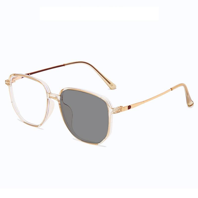 Sunglasses Big Frame Pochromic Finished Reading Glasses TR90 Polygon Spectacle 0.5 To 6.0 Hyperopia EyeglassesSunglasses
Sunglasses Big Frame Pochromic Finished Reading Glasses TR90 Polygon Spectacle 0.5 To 6.0 Hyperopia EyeglassesSunglasses