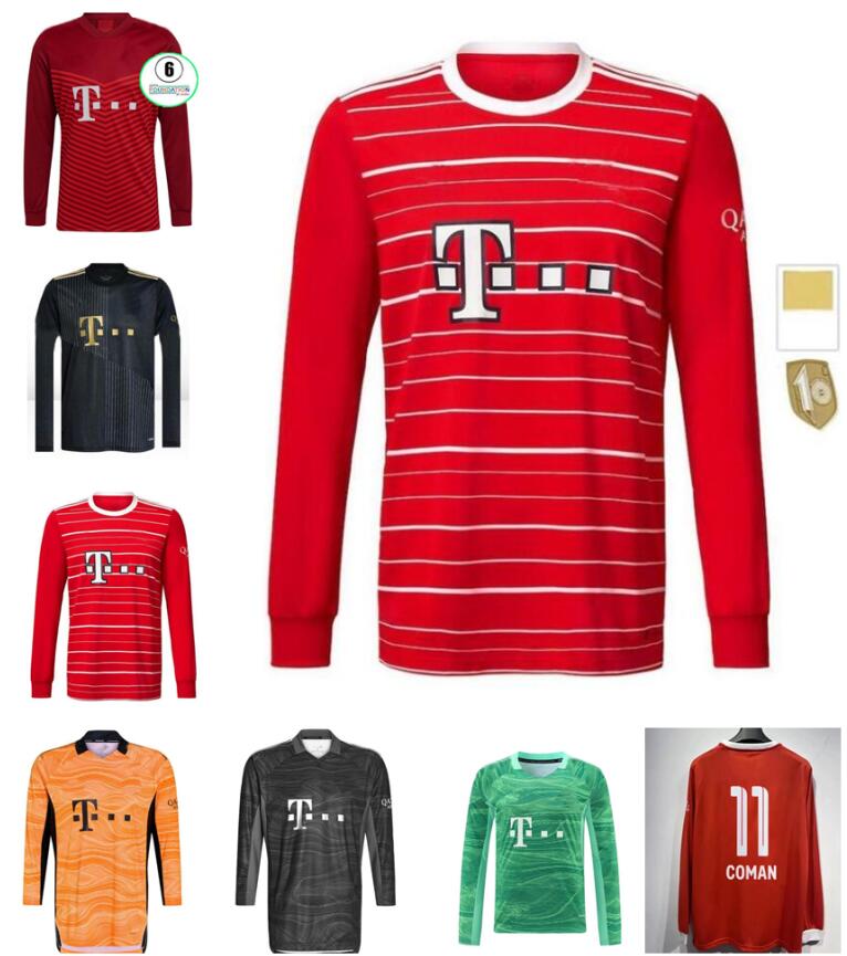 LEWANDOWSKI GRAVENBERCH mane 17 soccer jerseys 22 23 SANE BAYERN MUNICH Mazraoui MULLER KIMMICH football shirts 2022 2023 uniform 10th Champion long sleeve 666, 21/22
LEWANDOWSKI GRAVENBERCH mane 17 soccer jerseys 22 23 SANE BAYERN MUNICH Mazraoui MULLER KIMMICH football shirts 2022 2023 uniform 10th Champion long sleeve 666, 21/22