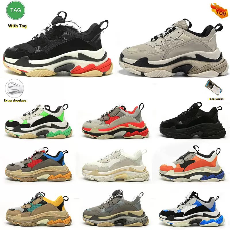 triple s men women designer casual shoes platform sneakers black white grey red pink blue green Light Tan oreo mens trainers sports fashion tennis 36-45, Pay for box
triple s men women designer casual shoes platform sneakers black white grey red pink blue green Light Tan oreo mens trainers sports fashion tennis 36-45, Pay for box
