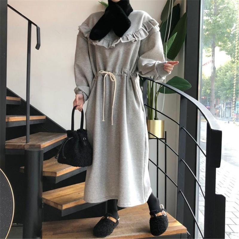 Casual Dresses Spring And Autumn Fashion, Japanese Korean Design, Wooden Ears Embellished Loose Lace Sweater Dress Temperament, Black
Casual Dresses Spring And Autumn Fashion, Japanese Korean Design, Wooden Ears Embellished Loose Lace Sweater Dress Temperament, Black