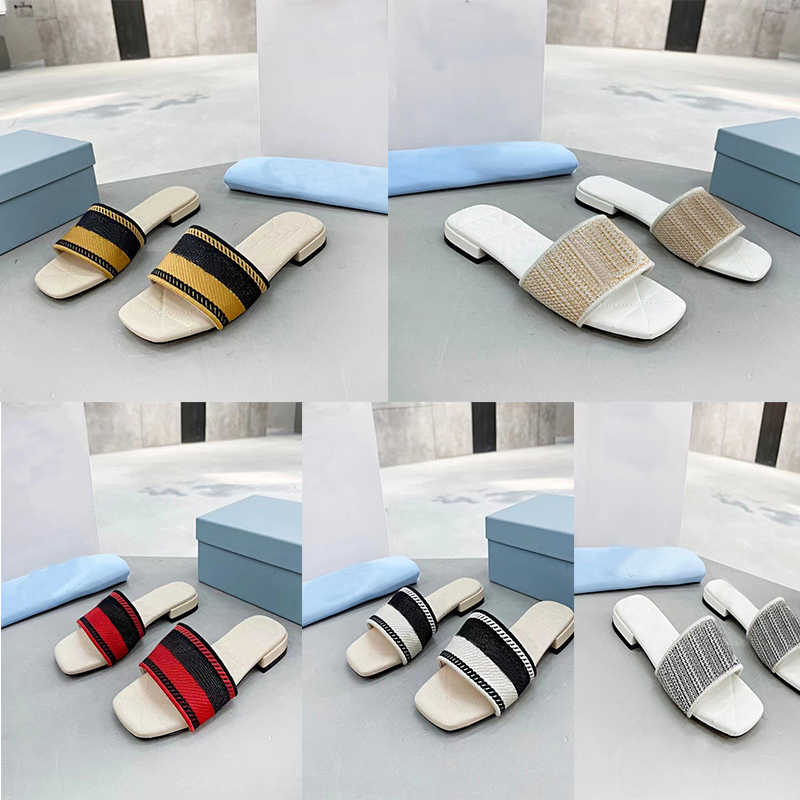 Designer Woman Embroidered Fabric Slides Slippers Mules Womens Home Flip Flops Casual Sandals Summer Leather Flat Slide Rubber Sole, Chocolate box
Designer Woman Embroidered Fabric Slides Slippers Mules Womens Home Flip Flops Casual Sandals Summer Leather Flat Slide Rubber Sole, Chocolate box