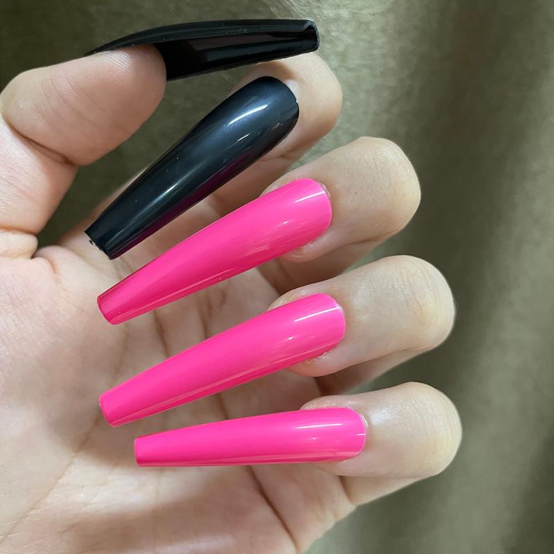 False Nails 120pcs Set Candy Mix Colors XXL Super Long Ballerina Nail Tips Coffin Fake Art Acrylic Detachable Press On NailsFalse, Ppcblj-18
False Nails 120pcs Set Candy Mix Colors XXL Super Long Ballerina Nail Tips Coffin Fake Art Acrylic Detachable Press On NailsFalse, Ppcblj-18