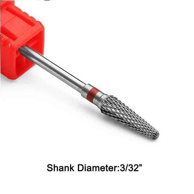 Nail Gel Toy 29 Type Drill Bits for Electric Manicure Machine Accessory Rainbow Tungsten Carbide Ceramic Milling Cutter Files 0328