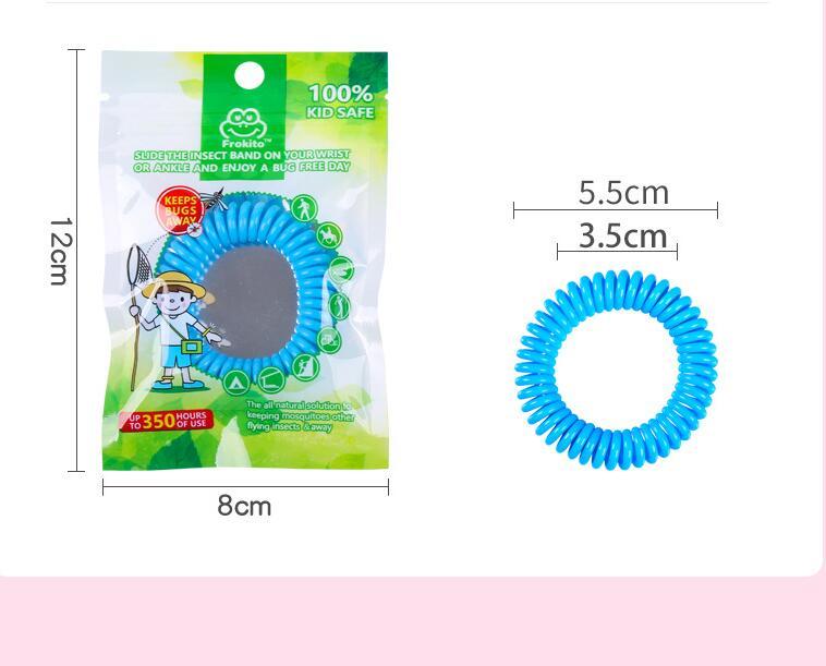 Anti- Mosquito Repellent Bracelet Bug Pest Repel Wrist Band Insect Mozzie Keep Bugs Away For Adult Children Mix colors DHL Ship FY5375 0729