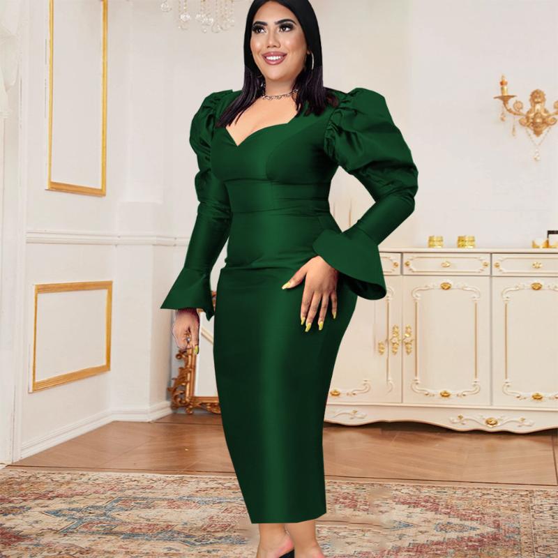 Casual Dresses Women Dress Green Pleated Long Maxi Bodycon Party Dinner Evening Night Robe Femme Vestiods Spring 2022
Casual Dresses Women Dress Green Pleated Long Maxi Bodycon Party Dinner Evening Night Robe Femme Vestiods Spring 2022