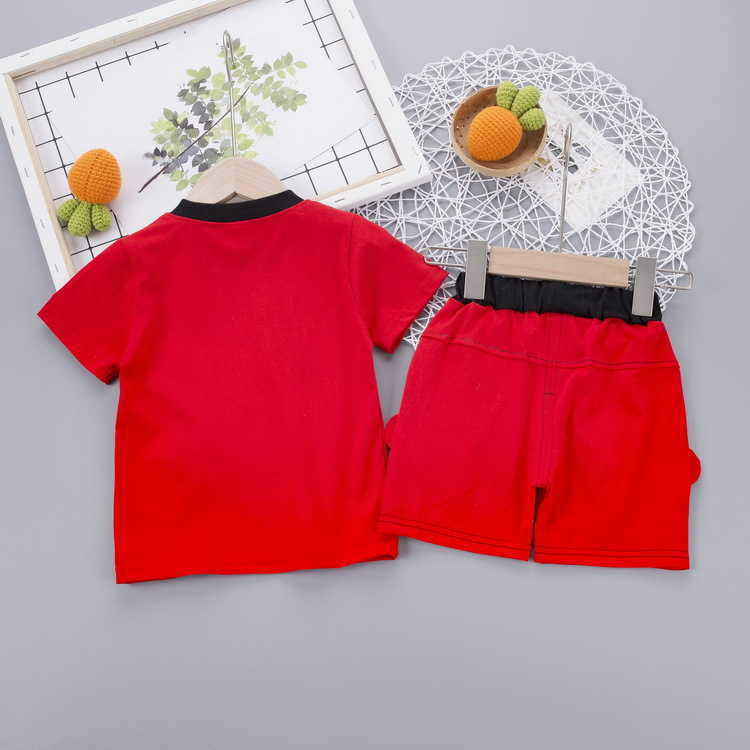 Toddler Kids Baby 2PCS Boys Outfits shirt Tops Pants Girls Outfits Set Summer Boys Clothes Tracksuit
