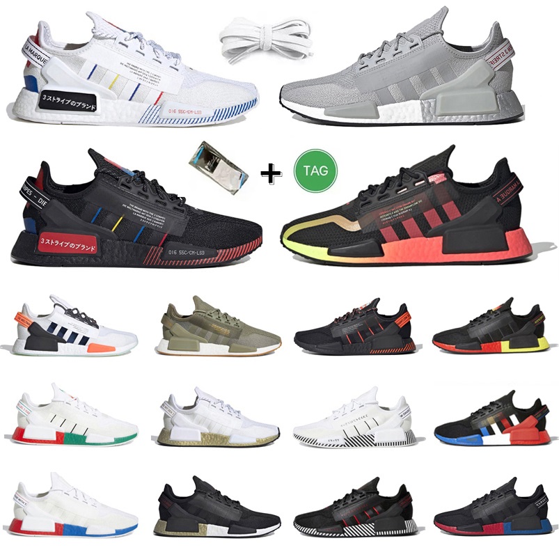 2022 R1 V2 men women Running Shoes Sneaker Dazzle Camo Japanese Core Black White Olive Green Aqua Tones Blue Gradient Speckled Munich mens trainers Sports Sneakers, Color#1 
2022 R1 V2 men women Running Shoes Sneaker Dazzle Camo Japanese Core Black White Olive Green Aqua Tones Blue Gradient Speckled Munich mens trainers Sports Sneakers, Color#1