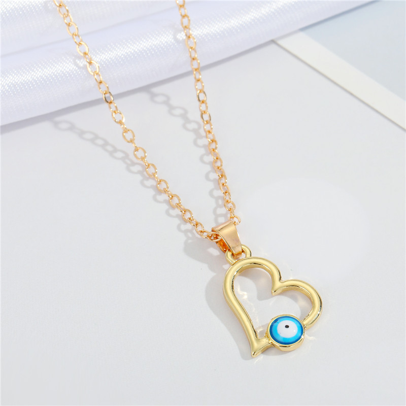 New Devil Eyes Pendant Necklace Good Lucky Resin Evil Eye Necklaces for Women