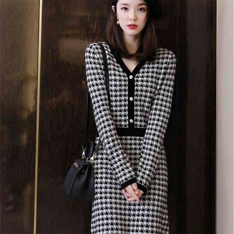 Women s dress fall houndstooth waist slimming V neck over the knee wool exquisite French skirt 210520, Plover case
Women s dress fall houndstooth waist slimming V neck over the knee wool exquisite French skirt 210520, Plover case