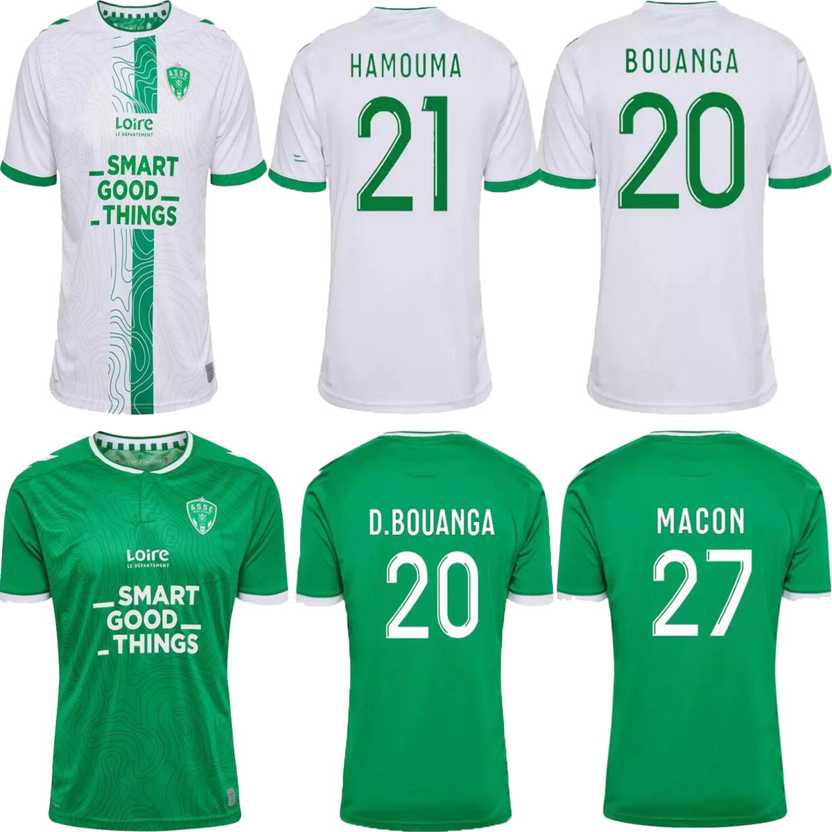 22 23 maillots AS Saints Etienne Soccer Jerseys home and away 2022 2023 maillot ASSE Etienne KHAZRI AOUCHICHE BERIC NORDIN HAMOUMA Football shirts equipment
22 23 maillots AS Saints Etienne Soccer Jerseys home and away 2022 2023 maillot ASSE Etienne KHAZRI AOUCHICHE BERIC NORDIN HAMOUMA Football shirts equipment