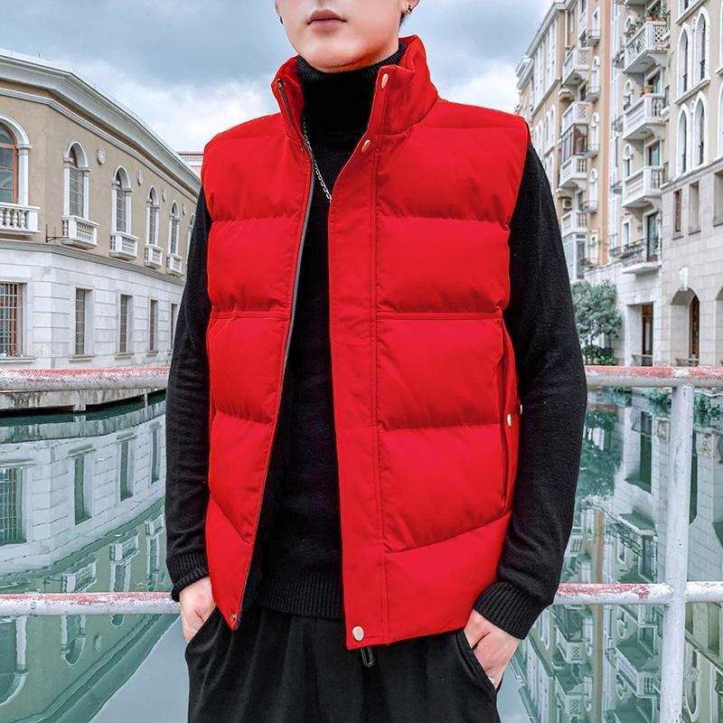 Men's Vests 2022 100KG Boy Vest Autumn And Down Cotton Korean Trend Shoulder Young Man Loose Handsome In Winter Thick Outer Jacket Stra22, Black
Men's Vests 2022 100KG Boy Vest Autumn And Down Cotton Korean Trend Shoulder Young Man Loose Handsome In Winter Thick Outer Jacket Stra22, Black