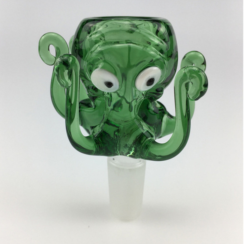 Octopus Glass Bowl Bong Dab Rig Hookah Accessories High Quality Heat Persistent Blue Green Lakegreen Amber Black
Octopus Glass Bowl Bong Dab Rig Hookah Accessories High Quality Heat Persistent Blue Green Lakegreen Amber Black