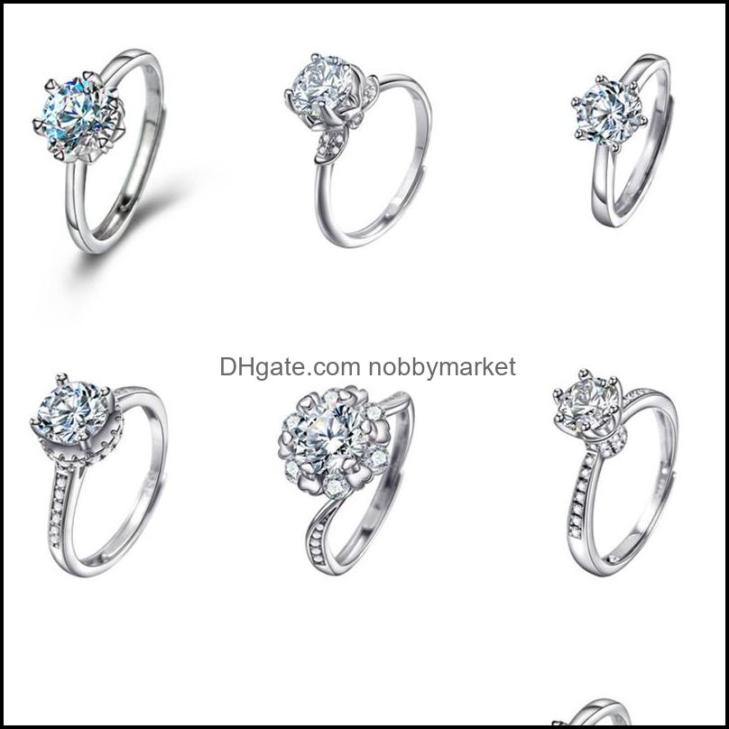 Oqi Sterling Sier 1 Ct South Africa Diamond Tester Past Moissanite Snowflake Fineger Ring S925 Adjustable Diamant Drop Delivery 2021 Band Ri
Oqi Sterling Sier 1 Ct South Africa Diamond Tester Past Moissanite Snowflake Fineger Ring S925 Adjustable Diamant Drop Delivery 2021 Band Ri
