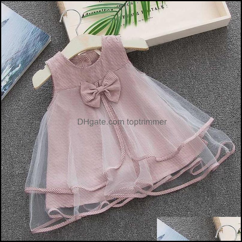Toddler Kids Baby Girls Dress Plaid Sleeveless Bowknot Princess Party Dresses Double Tle Girl Clothes Ropa Bebes#35 Drop Delivery 2021 Clo, Pink 
Toddler Kids Baby Girls Dress Plaid Sleeveless Bowknot Princess Party Dresses Double Tle Girl Clothes Ropa Bebes#35 Drop Delivery 2021 Clo, Pink