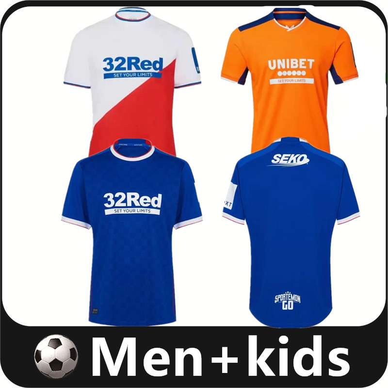 22 23 Glasgow Rangers Soccer Jersey home blue Kit 2022 2023 third orange away white top 150th Anniversary Legendary Commemorative football shirt Men kids kit set 2323, 22/23 away kids kit
22 23 Glasgow Rangers Soccer Jersey home blue Kit 2022 2023 third orange away white top 150th Anniversary Legendary Commemorative football shirt Men kids kit set 2323, 22/23 away kids kit